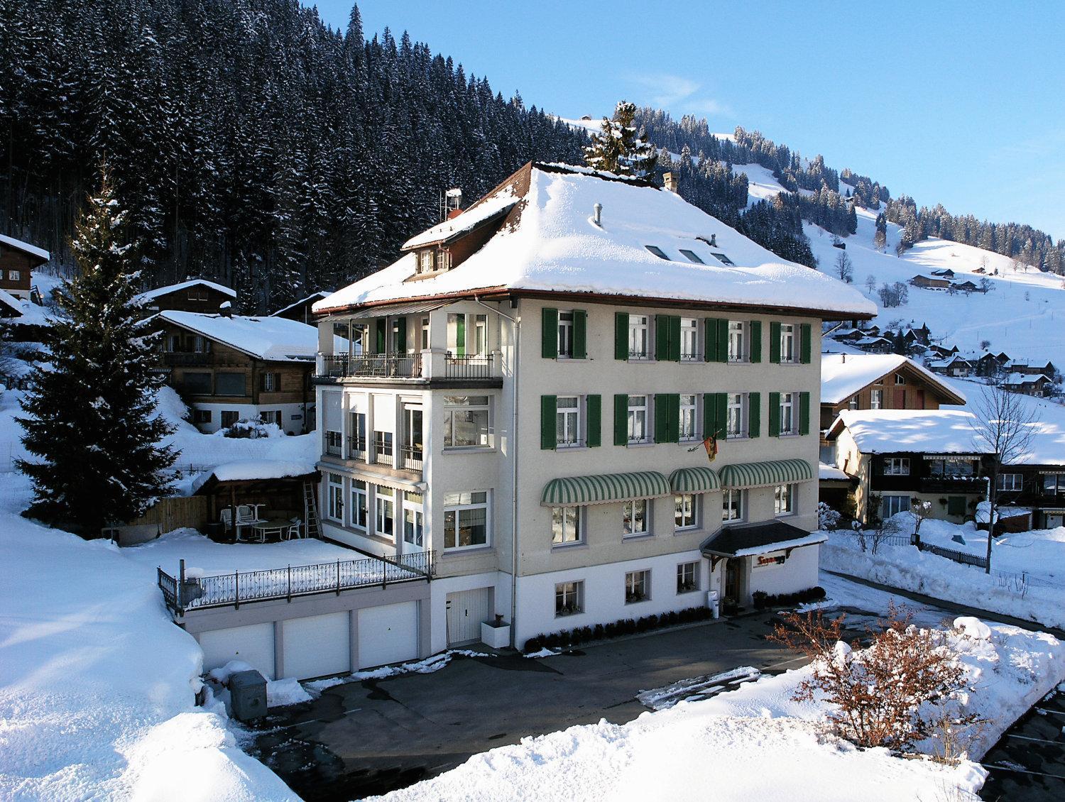 Sonnegg Hotel Zweisimmen Kültér fotó